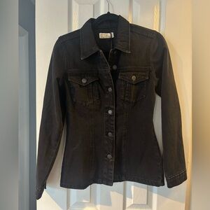 Women's Black Denim Jacket